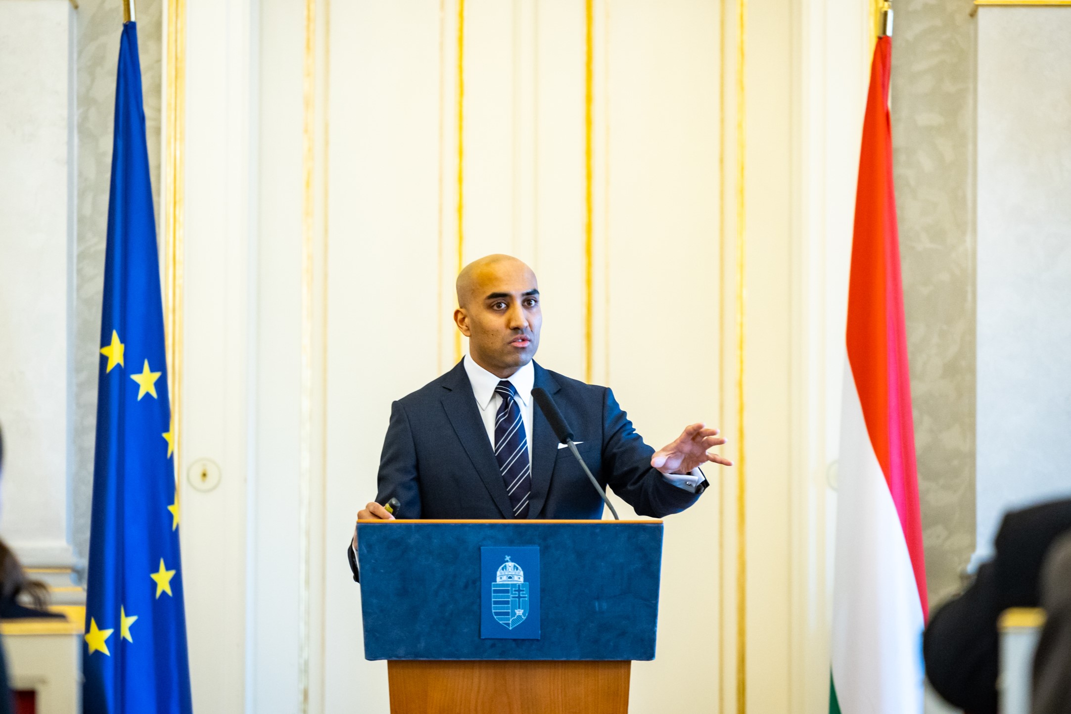 A clip of Abishur Prakash speaking on the Ukraine War