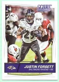 Justin Forsett 2016 Score #23 - Baltimore Ravens