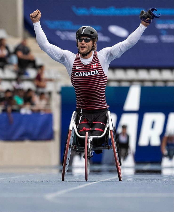 Austin Smeenk Wins Men's 800m T34 Gold 🥇🇨🇦